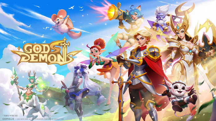 Com2uS Pre-Books 'God & Demon' New Neglected RPG