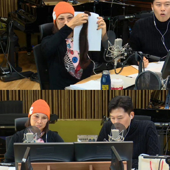 Jung Young-joo cut it off to donate hair grown for 9 years..'Listen to Radio Story and Join' ('Women's Generation') 