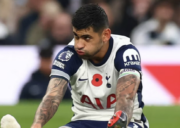 Tottenham's Super Emergency, 'Pain after 8 minutes of kick-off'→'Head down, replacement OUT' defense key Romero 6 weeks  possibility of leaving up to 10G 