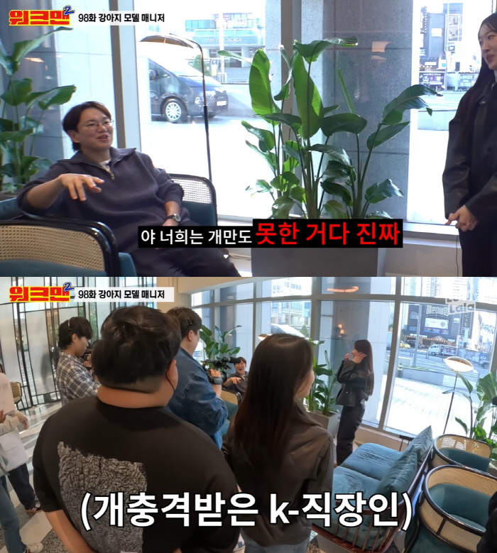 You're not as good as a dog.' Jang Sung-kyu, controversy broke out over the staff.. He crossed the line again