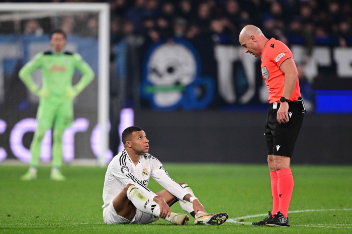 'Awww!' Really unlucky Mbappe scores his 50th Champs goal 'Out of injury in the first half'Real's 3-2 sweat win over Atalanta 