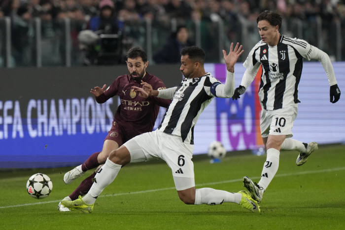  Manchester City collapsed again! 0-2 defeat away to Juventus! Red light for advancing to the round of 16 PO