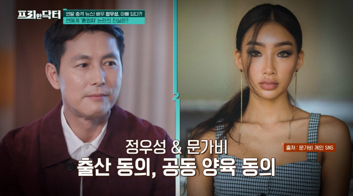 'Jung Woo-sung and Moon Gabi are lovers when they meet..It's neither a double-legged nor an accountant.' (Freehan Doctor) 