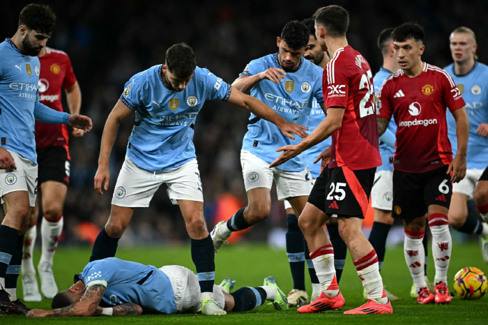 Man derby in disgrace as Man City captain in Hollywood's epicenter in Tal Tottenham's living witness