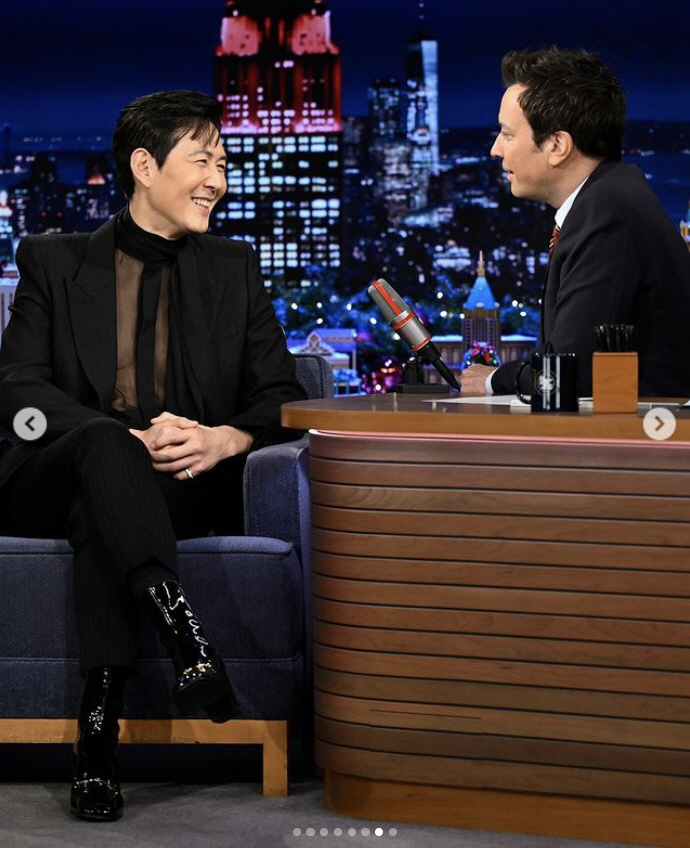 Lee Jung-jae Stuns Fans on 'Jimmy Fallon Show' with 'Squid Game 2' Spoilers and Career Insights