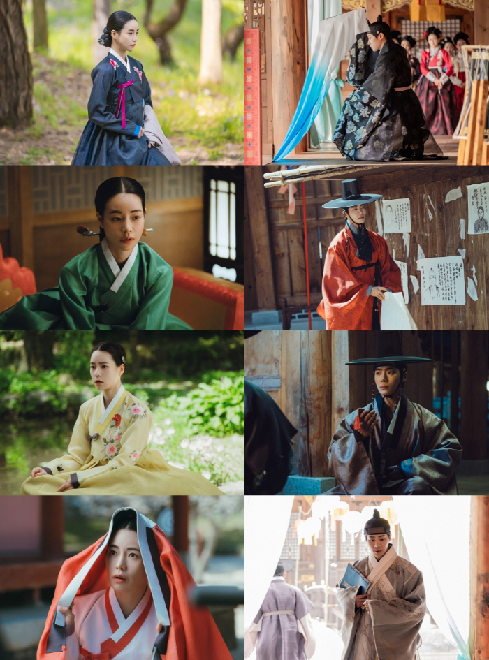 The birth of a Korean idol..Lim Jiyeon X Choo Youngwoo. Was it personal color Hanbok