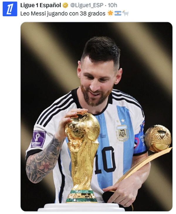 Saudi league is better than France → Run in 40 degrees weather, Ronaldo's absurd fact check...Ligue 1 fights back with Messi