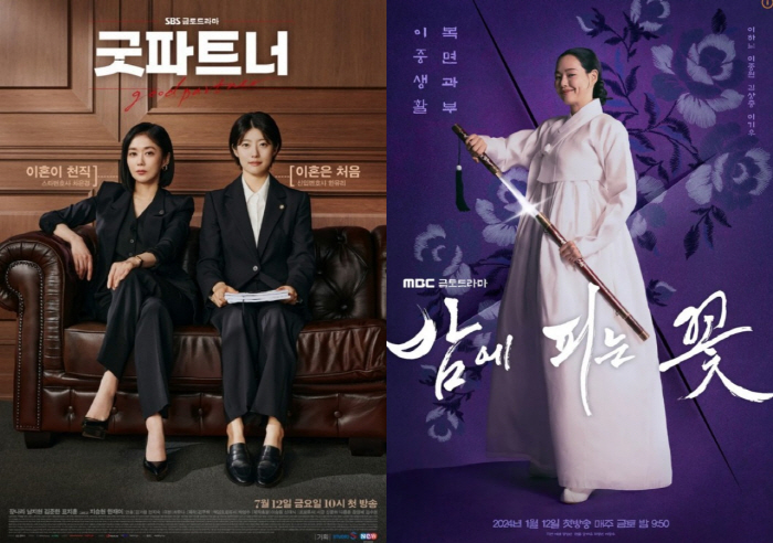  SBS, which dominated tvN and Friday and Saturday dramas that swept the world...2024 Light and Shadow of K-drama