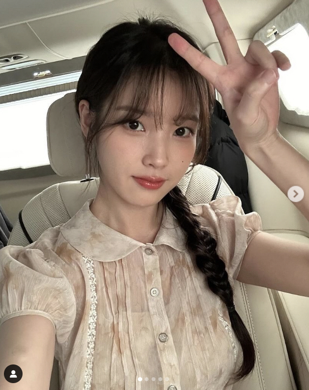 IU's last message. Even when you're tired..Don't get sick anymore