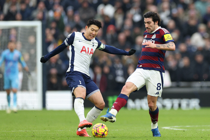 No substitution 0 shootings Tottenham lost 12 games against Newcastle, which Son Heung-min couldn't save. → Only 2 wins in the last 10 games