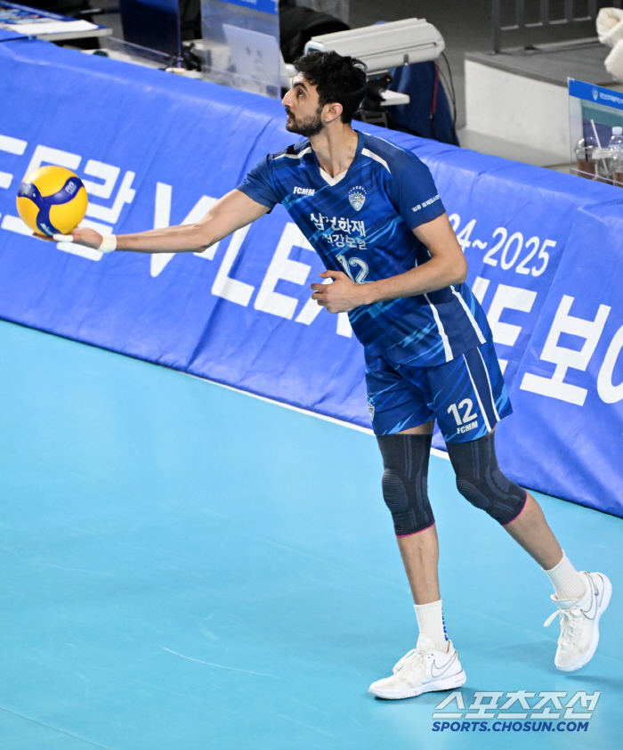 Yosvani scored 26 points. Good catch! Korean Air escapes 2 consecutive losses, destroys Samsung Fire & Marine Insurance's shutdown