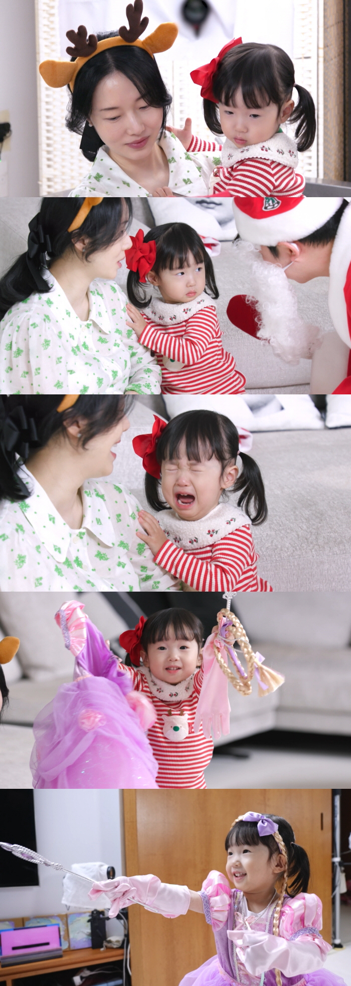 Dentist ♥ Lee Jung-hyun's daughter said, 'Boo-ang to Santa Claus…'The reason why I burst into tears (Pyeon-Storang)