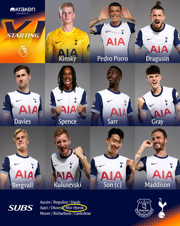 03 → 23, 3 consecutive losses of 15th place → 10G single win Tottenham. At this rate, we're on the verge of being demoted...Two goals → Big Chance Musan Son Heung-min's worst performance in 10 years, Yang Min-hyuk's bench
