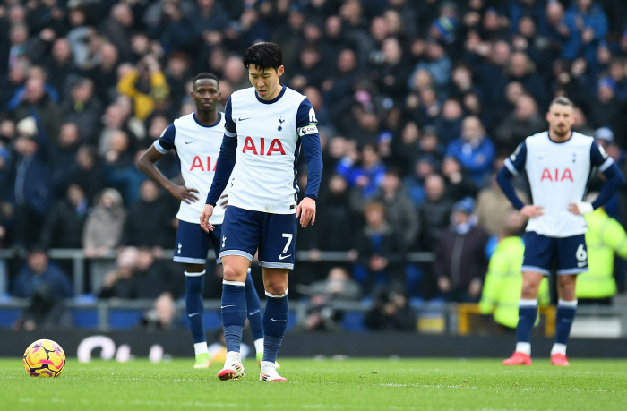  Son Heung-min Silenced Full Time Tottenham defeated Everton 2-3