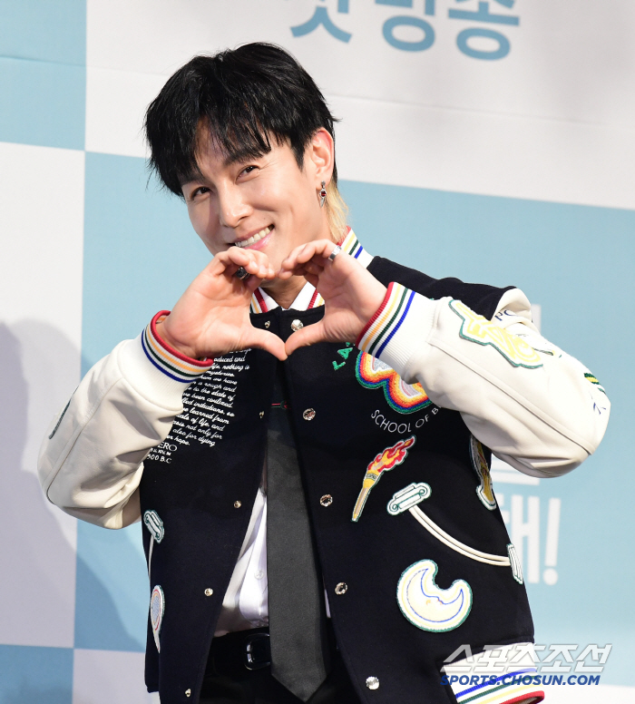  How was the heart pose when Kim Dongwan was an idol?