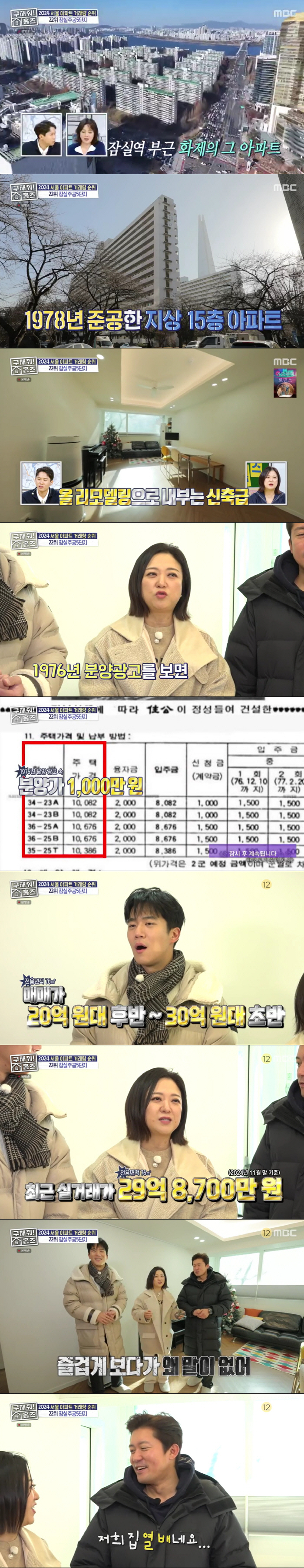 Kim Dae-ho's appearance fee of 40,000 won suddenly hit 3 billion Jamsil..10x my house (Homes)