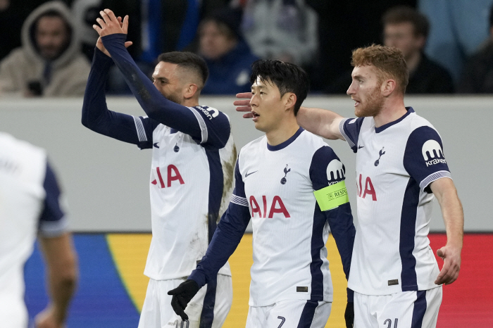 Son Heung-min scored his ninth goal of the season! Tottenham lead 20 against Hoffenheim...the end of the first half