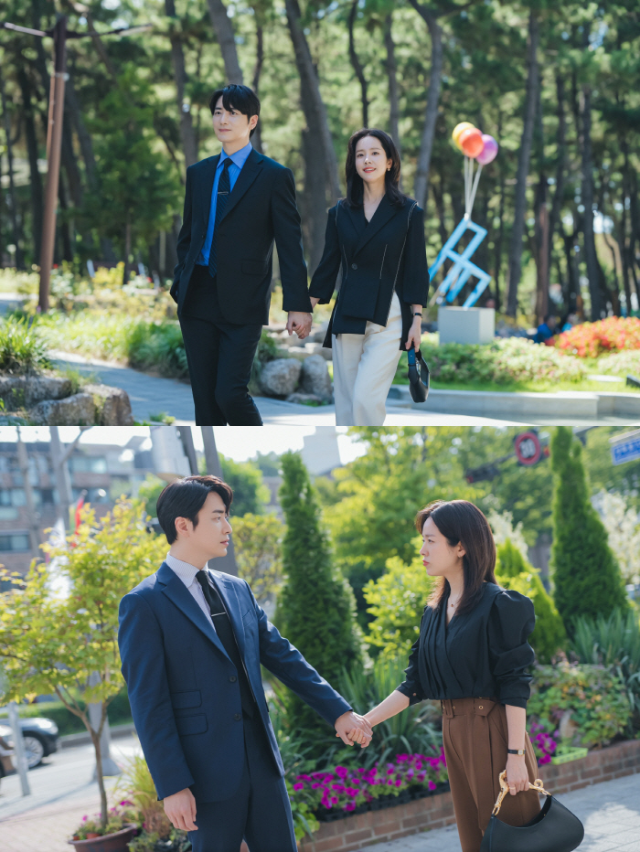 Han Ji-min and Lee Jun-hyuk Ignite Romance in 'Love Scout' | SportsChosun