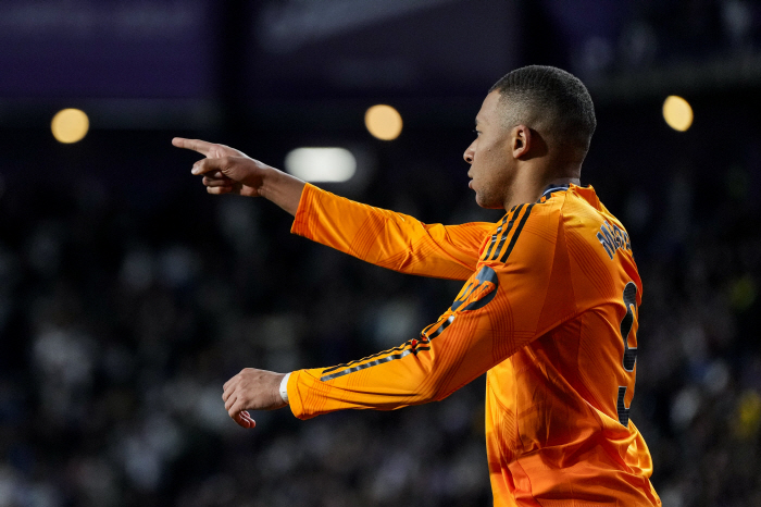 La Liga's first hat-trick Mbappe is Mbappeda, Real Madrid leads with 8 goals in last 5 games