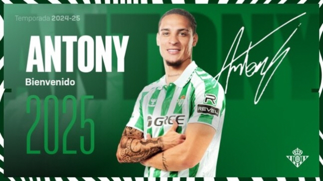 Manchester United fans, make some noise! Worst-ever Eatout Antony Confirms Real Betis Lease 