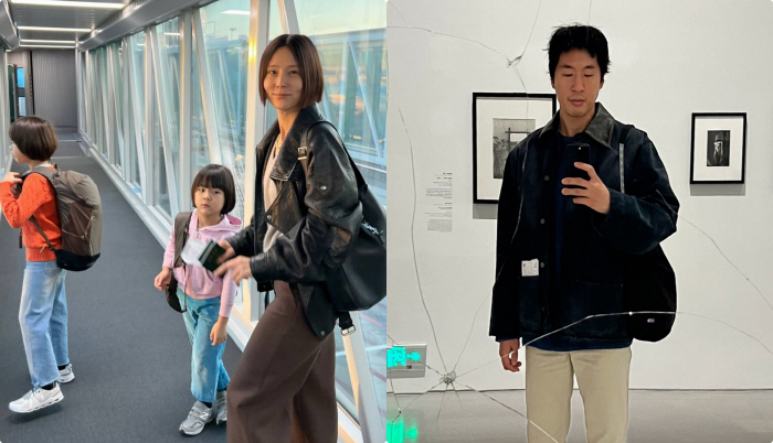 Single mom Kim Nayoung, on New Year's Day, ♥MyQ with her two sons..a trip to Shanghai