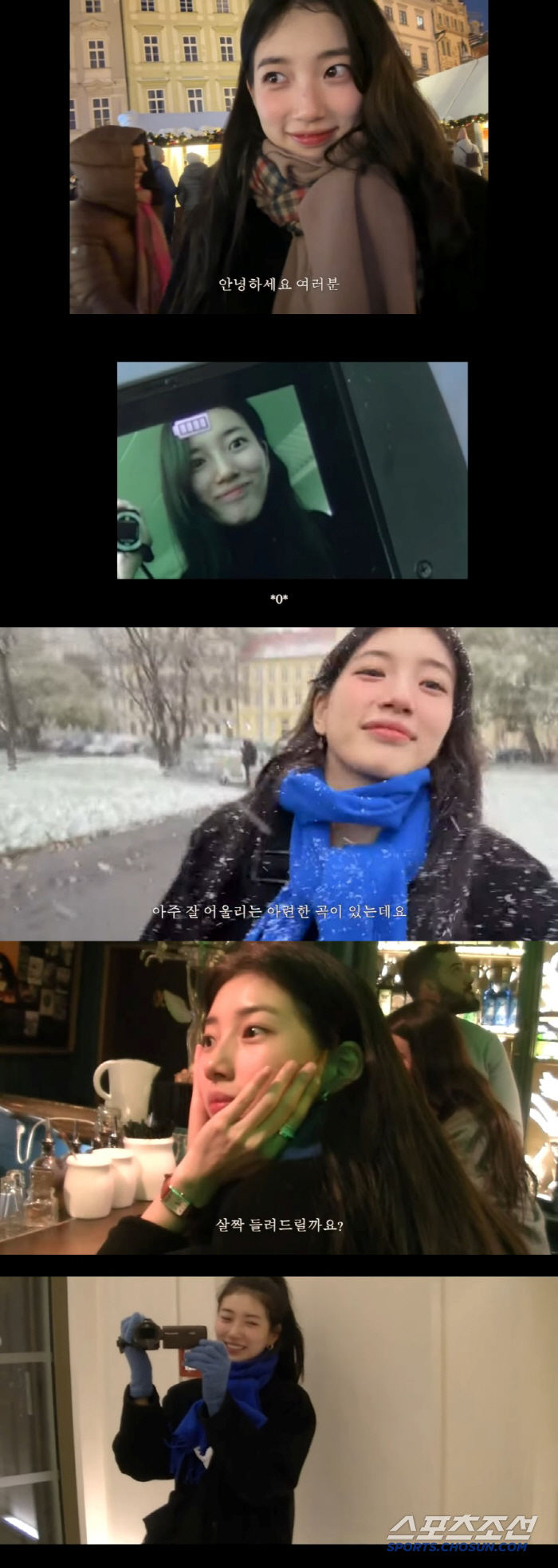How can a lazy YouTuber be this pretty? Suzy Reveals Travel Vlogs in Czech Republic...Lovely charm explodes