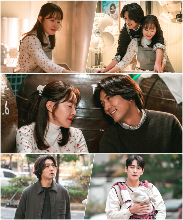 Eom Ji-won starts her honeymoon with her new bride, Lee Pil-mo, and honey. → Arguments with younger brother Yoon-bak are on the verge of an argument (five eagle brothers)