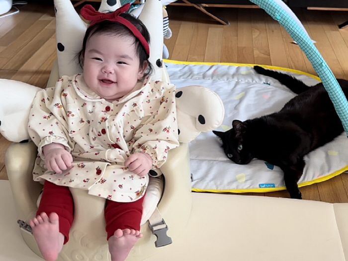 Park Soo-hong ♥ Kim Daye, successful child farming..The doll's beauty is complete in 3 months