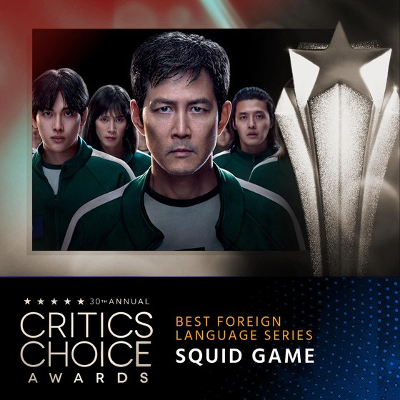 'Squid Game 2' Wins Best Foreign Language Series at Critics Choice Awards