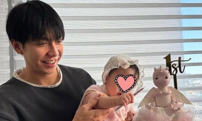  My little angel Lee Da-in ♥ Lee Seung-gi's daughter who got stoned is revealed