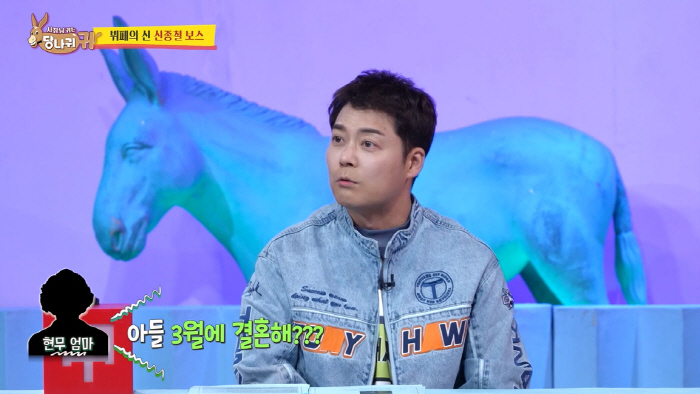 Jeon Hyun-moo ♥ Hong Ju-yeon celebrates his friends at the hotel for the wedding announcement ceremony in May (donkey) 