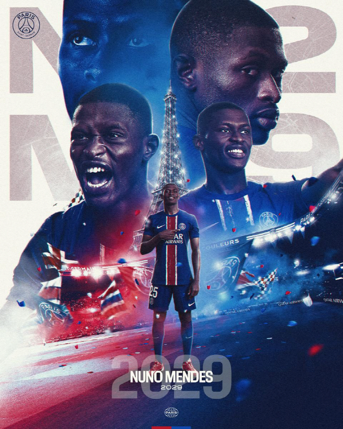 Kang In, let's go together to win the UCL. We've got all three key PSG players. Coach Enrique will be there by 2027