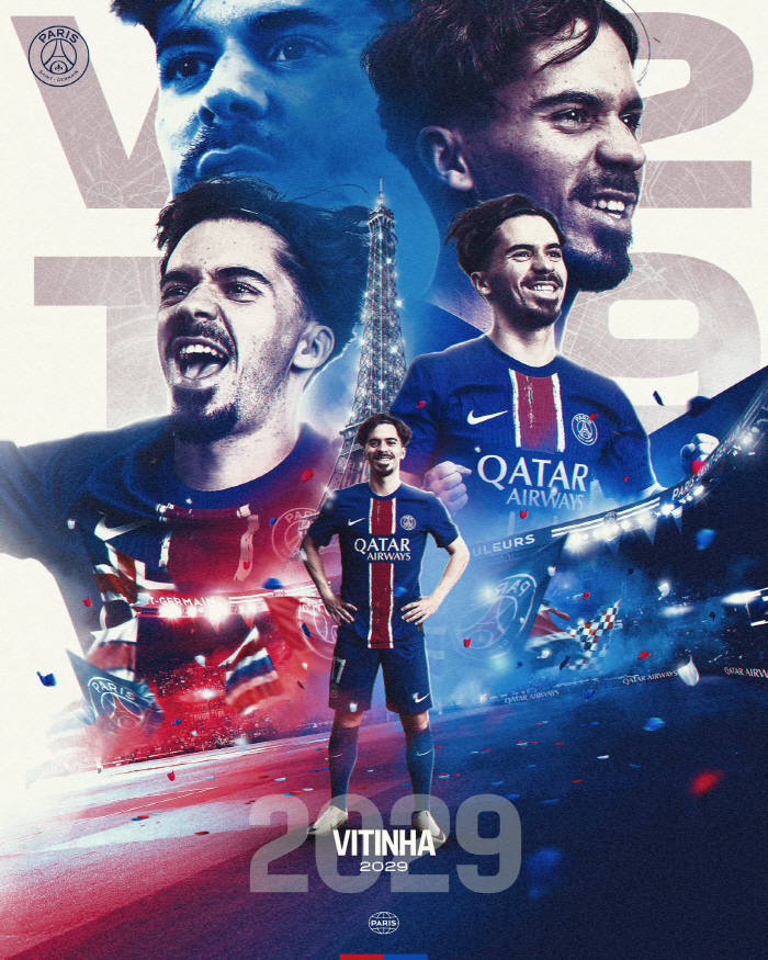 Kang In, let's go together to win the UCL. We've got all three key PSG players. Coach Enrique will be there by 2027