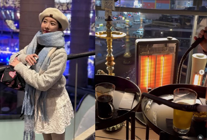 Lee Ji-hoon ♥ Ayane, smoking water cigarettes on a trip to escape parenting...Nicotine Free Don't Misunderstand