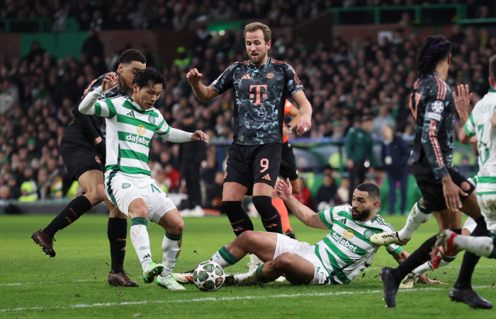  Yang Hyun-jun's help Celtic lost 1-2 to Bayern Munich, where Kim Min-jae was absent