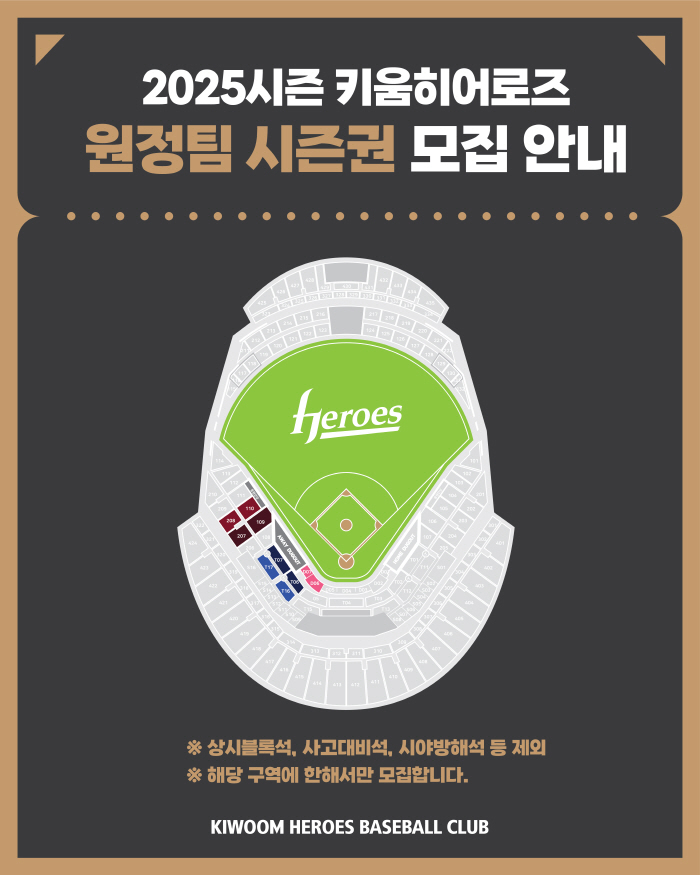 I'm going to pay for the air conditioner Kiwoom Declares an Unexpected Declaration and Selling Seasonal Tickets for the Amazing Away Team, but KIA is the cheapest? 