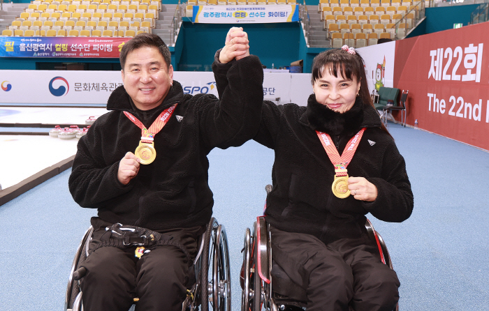 Win after 5 years → Jung Tae-young X Cho Min-kyung MVP closes the 22nd National Winter Sports Festival for the Disabled