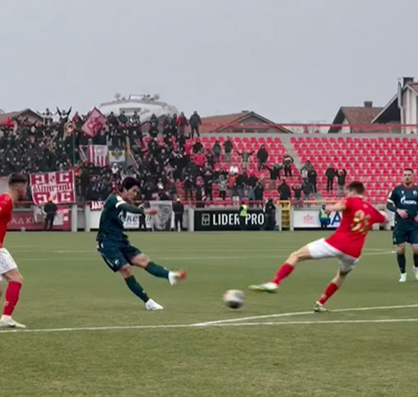 Did you wake up to soccer at the training center? Chestnut Head Seol Young-woo achieves his first multi-goal double-digit attackpt in Europe...Serbia Ranked 2nd