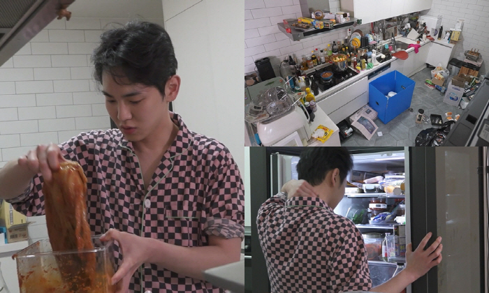 I'm going crazy, Key, the chaotic clothes room before moving → kitchen...Don't you think we should call a company