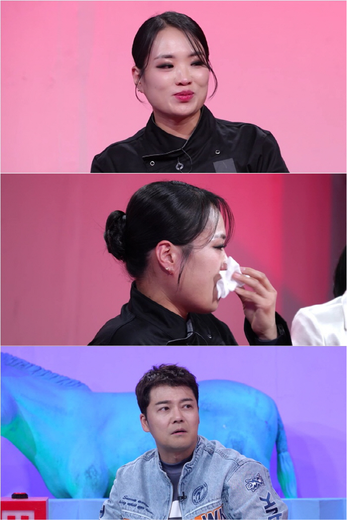 Jeong Ji-seon storm sobbing 'Heartache with discrimination and tax'..Jeon Hyun-moo, 'He's probably shy.' Up. (Sadang-gui)