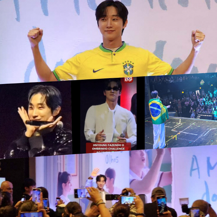 Jinyoung Captivates South America with Fan Meeting and K-Movie Success