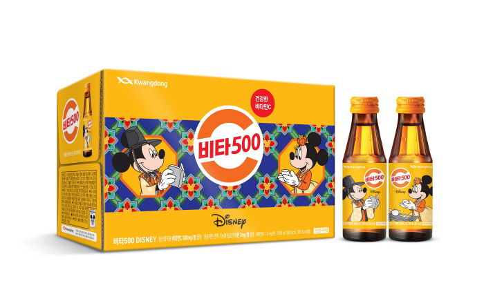 Mickey Mouse in Hanbok and Pigmy in Love...Pharmaceutical Industry Targets Kidults, Character Collaboration Eyes