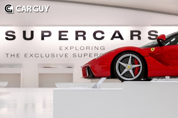 Ferrari opens new museum with supercar theme..Modena, Italy