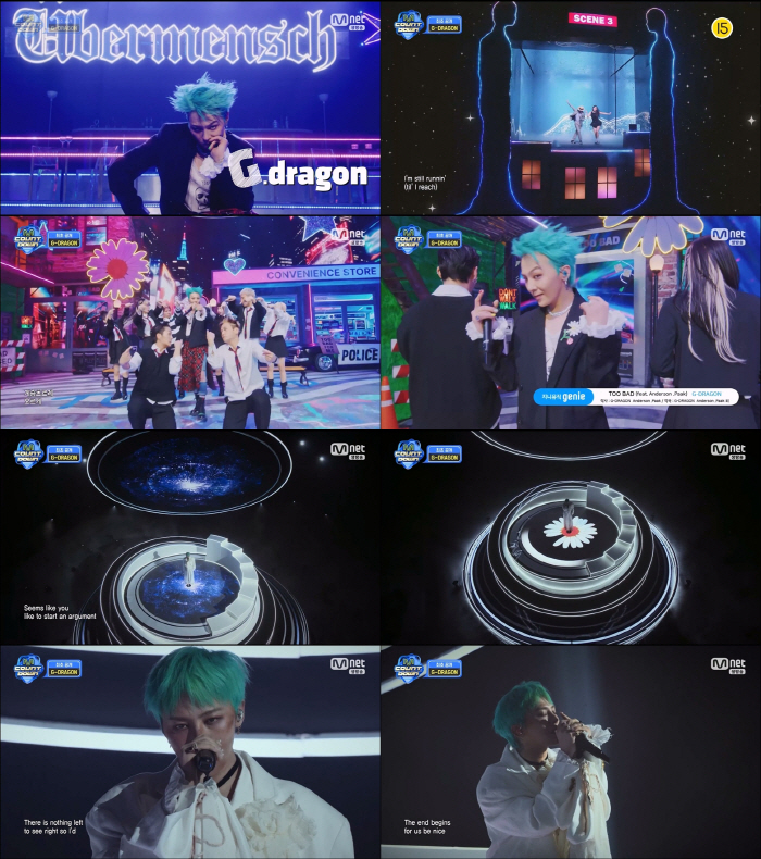 G-DRAGON Unveils 'Ubermensch' Title Track on 'M!Countdown,' Dominates Global Charts