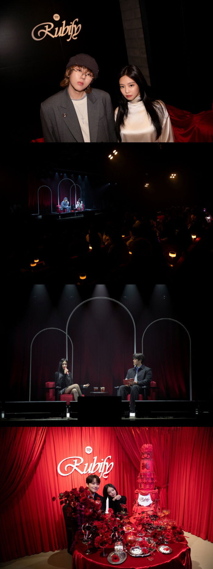 Jennie and Yeo Jin-gu, warm-hearted two-shot at a friendly pose listening party