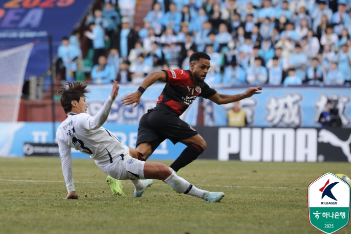 We're on the verge of losing 3 times in a row! Pohang leads the season's first scoreless game against Daegu in 00 draw 