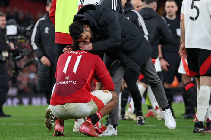 Did you lose because of me… Manchester United's 2001 freshman tearful tears, stunned by slumping after failing to shoot-out