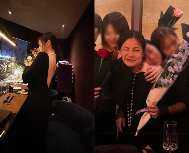 Park Na-rae, Park Gwang-bae is exposed to the back of the 7kg dress fit