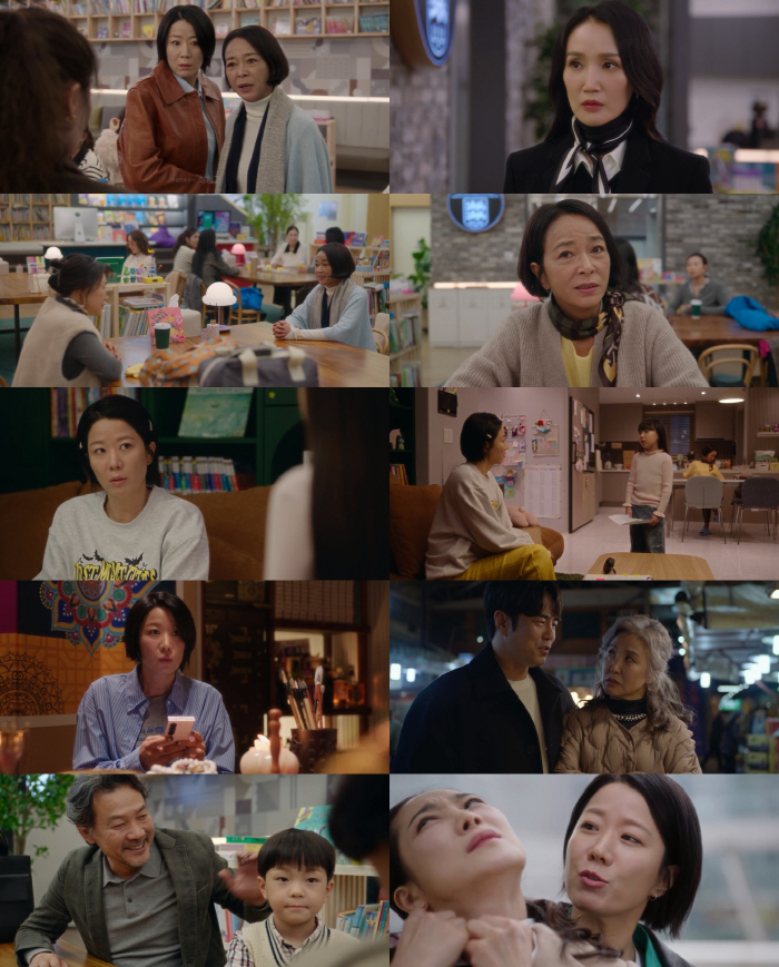  Jeon Hyejin Cho Minsoo is properly caught in Daechi-dong Super Mom...Harsh Riding Life Forewarned