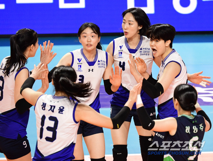 The first set was a 13-point defeat → I was full of desire to win! Jung Ji-yoon scored 25 points, Hyundai Engineering & Construction grabbed No. 1 Heungkuk and stood shoulder to shoulder with Jeong Kwan-jang 